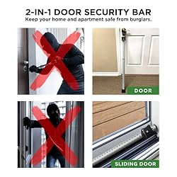 Guard Dog Security Door Jammer 2-in-1 Adjustable