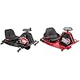 Razor Crazy Cart DLX - 24V Electric Drifting Go-Kart - Variable Speed, Up to 12 mph, Drift Bar