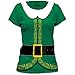 Impact Originals - Womens Elf Tunic in Kelly Green, Size: XX-Large, Color: Kelly Green
