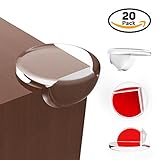 OTBBA Corner Protector(20 Pack) -Baby Proofing Corner Guards with Pre-Applied High Resistant Adhesive, Big Size Bumpers for Furniture Sharp Corners, Corner Covers Suitable for Various Material Surface