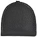 Real Leather Semi Round Money Tray Purse ( Black )