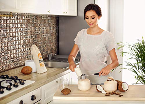 1 CocoNUT+Coconut+Opening+Stainless+Removal