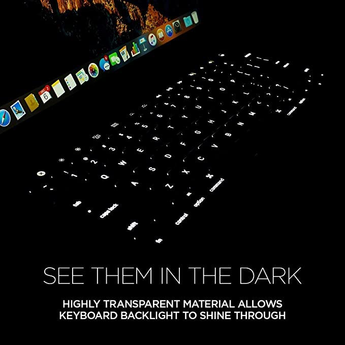 UPPERCASE GhostCover Premium Ultra Thin Keyboard Protector, Compatible