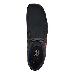 Clarks Men's Shacre Boot Ankle, Black Wool, 9