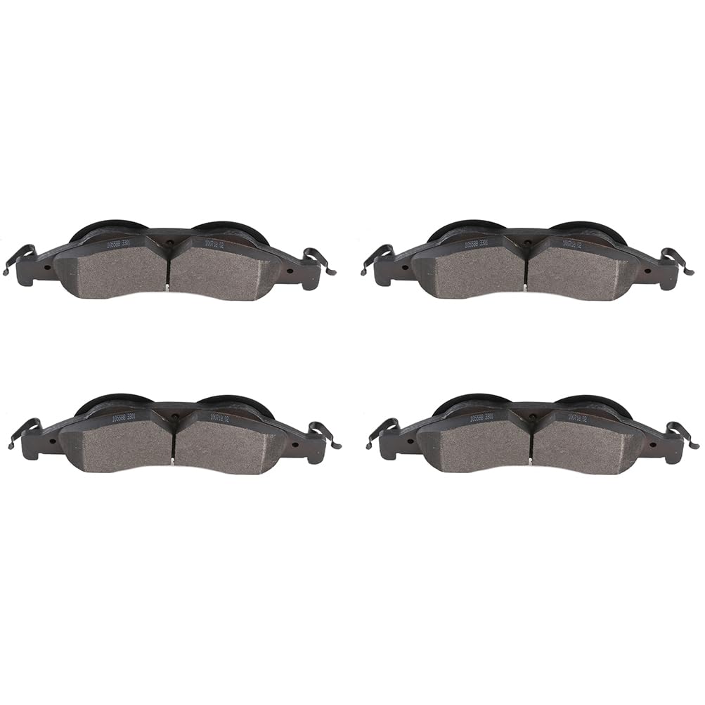 SCITOO D1278 Front Ceramic Brake Pads Sets Fit For
