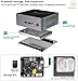 Mini PC, Beelink X45 Intel GEMINI LAKE J4105 Processor 8GB/128GB SSD Mini Computer, Supports 4K@60Hz/ 2.5” HDD & SSD/Dual HDMI/Dual WiFi/Gigabit Ethernet, Mini Computer Support Auto Power Onthumb 4