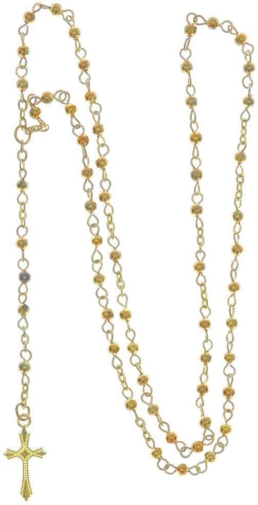 Set of 2 Gold Rosary Necklace l.35