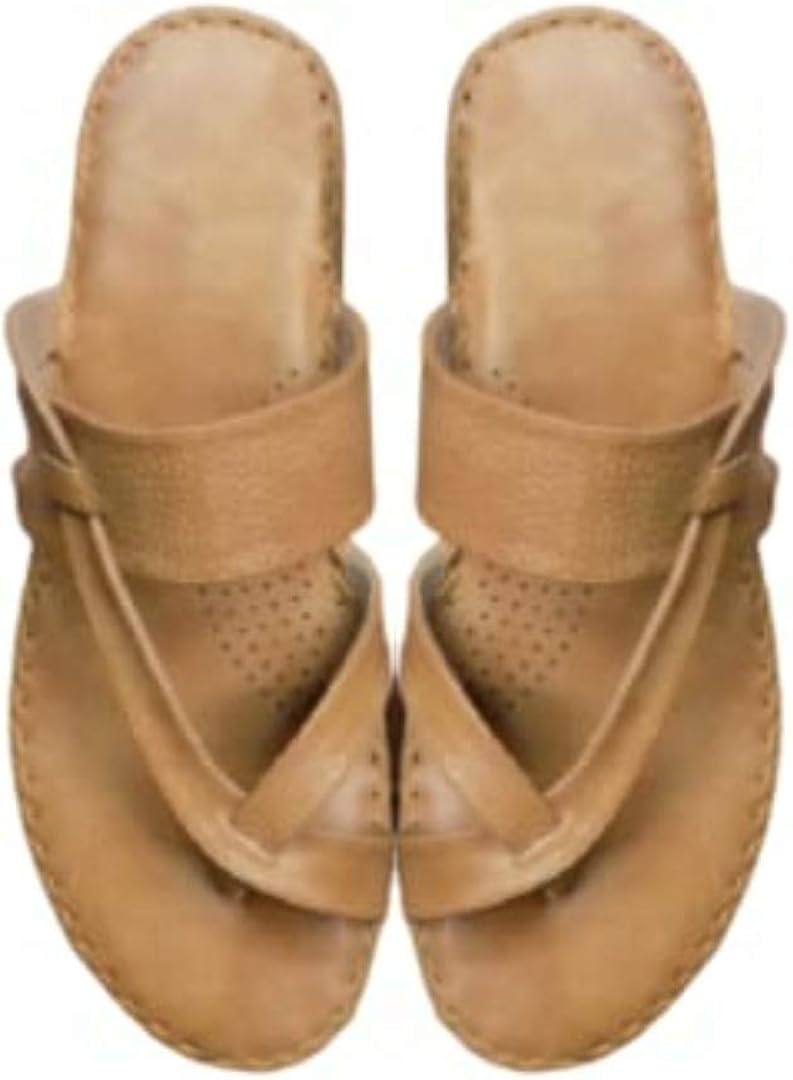 synthetic leather chappal