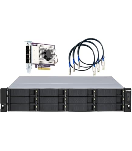 Amazon.com: QNAP TS-855eU-RP-8G-US 8 Bay High-Speed 2U Short-Depth