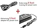 AC Adapter Compatible with MSI GE62MVR GE63 GE63VR GE72MVR GE73 GE73VR GE75 GP63 GP73 GT72 GT72S GT72VR GX63VR WT72 WT72S MS-16JC MS-16P1 MS-16P5 MS-1781 MS-1782 MS-1783 MS-1785 MS-179C; A12-230P1A