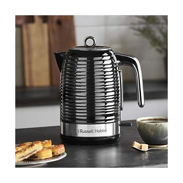 Russell-Hobbs-24361-Inspire-Electric-Fast-Boil-Kettle-3000-W-17-Litre-Black-with-Chrome-Accents Russell Hobbs 24361 Inspire Electric Fast Boil Kettle, 3000 W, 1.7 Litre, Black with Chrome Accents