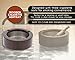 Juvale Wooden Cigarette Ashtray - Round Wood Ashtrays with 3 Slots for Indoor Outdoor Use - Tabletop Cigarette Ash Holder Ideal for Office Bar Decoration - Reddish Brown Finish, 4 Inches in Diameter