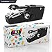 Portable Sewing Machine, Small Mini Hand Held Electric Stiching Sew Machine, Handy Handheld Travel Black Easy Sewing Machine, Home Kids Stitch black Electronic Sewing Machines