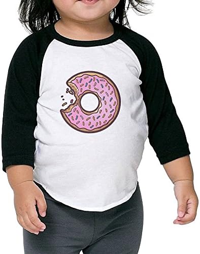 Lisenict Sweet Donuts Child Baseball Tshirt Size5-6 Toddler