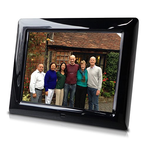 8 Inch Digital Photo Frame, transitional effects, Hi-resolution slideshow, interval time adjust - Great Gift