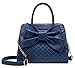 Scarleton Quilted Satchel H104819N - Navy