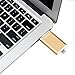 [Apple MFI Certified] Omars iPhone Flash Drive USB 3.0 with Extended Lightning Connector External Storage Memory Expansion for iPads iPod iOS Device and Computers 64G Gold