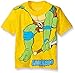 Teenage Mutant Ninja Turtles Little Boys' Toddler Short Sleeve T-Shirt, Yellow, 4T