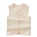 ThreeH Baby Boy Girls Lightweight Warm Cotton Waistcoat BR0601,Rhombus(Pack of 2)