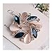 1pc Crystal Bauhinia Shape Brooch For Women Dress Decorative Pin