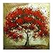 MXJSUA 5D Diamond Painting Full Round Drill Kits for Adults Pasted Arts Craft for Home Wall Decor Falling Flower Tree 12x12in