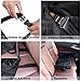 SONGMICS Pet Car Seat Cover Hammock 600D Heavy-duty Waterproof Scratch Proof Nonslip Durable Dog Back Seat Cover with Side Flaps Pet Seat Cover for Cars Trucks and SUVs UPCB57B