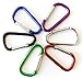 12pcs Aluminum Carabiner Clip Key Chain Key Ring 1-7/8