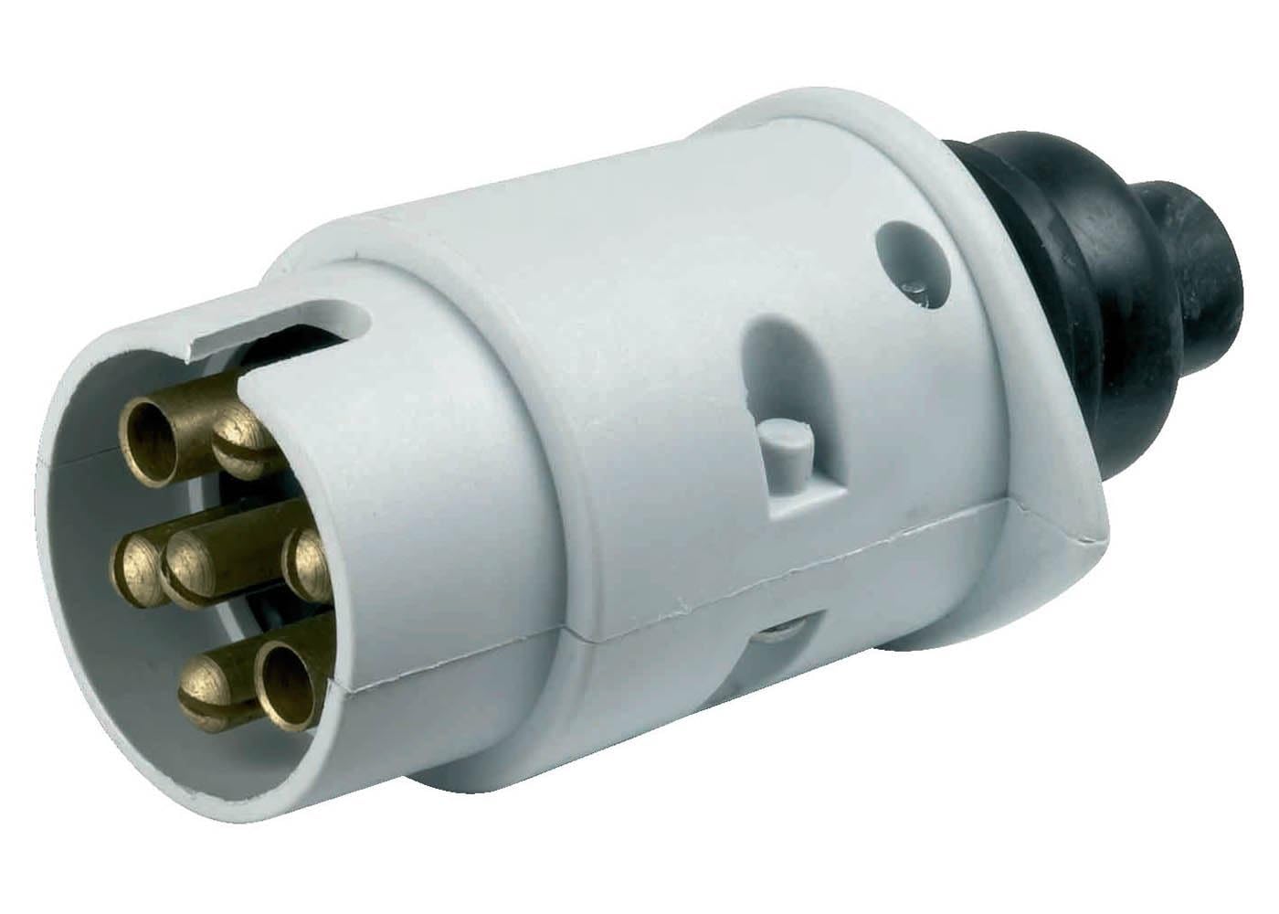 RING 12S 7 Pin Plastic Plug - Connects Trailer Road Lights to Towing Vehicle