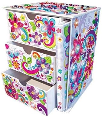 Sticky Mosaics Journal and Jewelry Box Craft Kit, Metallic Bright, Mittel - Image 5