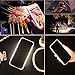 Spruce Selfie LED Light Case for iPhone 6/6s/6p/7 Cover with Rechargeable Backup (Rose Gold, 6/6s Plus)