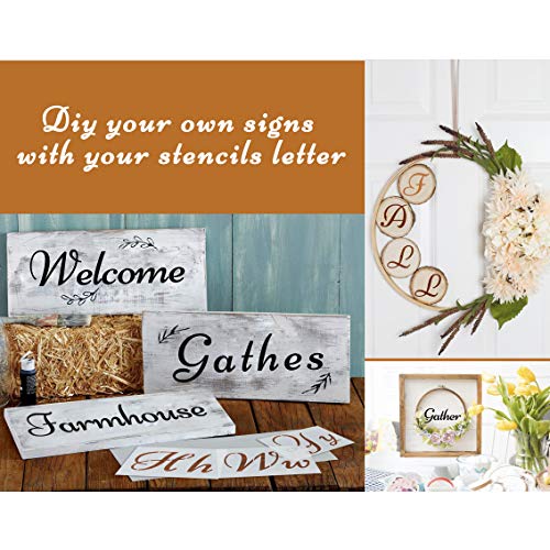 4 Alphabet+Stencils+Reusable+Templates+Chalkboard