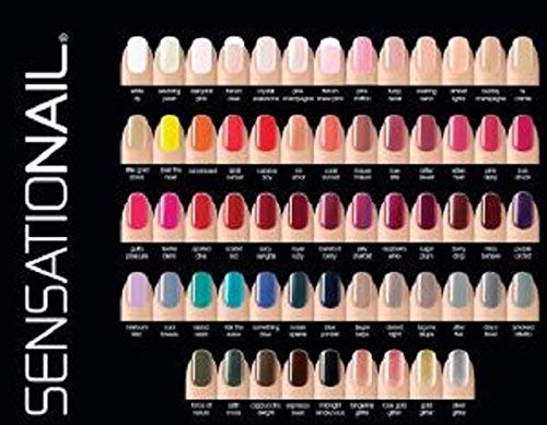 Sensationail Color Gel Polish 10-Piece Collection Set No Repeats Random Assortment