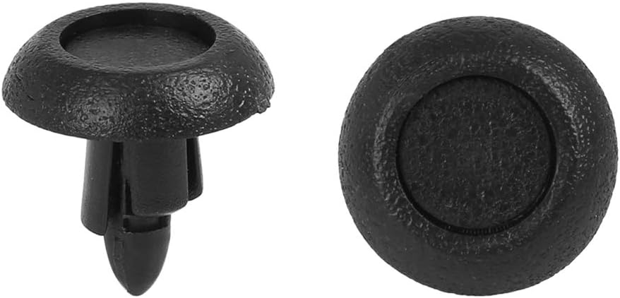 X AUTOHAUX 50pcs Car Bumper Engine Cover Grille Push Retainer Clips 90467-07211, Black, 14 x 10 x 2.5 cm - Image 4