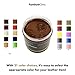 Furniture Clinic Leather Recoloring Balm - Renew, Restore & Repair Color to Faded and Scratched Leather | 21 Color Choices, Works on Couches, Car Seats, Clothing & Purses - 8.5 Fl. Oz (White)