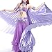 BellyLady Belly Dance Costume Isis Wings With Sticks, Egyptian 360 Degrees Wing GOLD