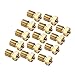 EAONE 14PCS M6 3D Printer 0.2mm 0.3mm 0.4mm 0.5mm 0.6mm 0.8mm 1.0mm Extruder Brass Nozzle Print Head for E3D Makerbot (2pcs/Each Size)