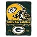 Northwest NFL Green Bay Packers Unisex-Adult Raschel Throw Blanket, 60