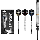 CUESOUL Hoper Darts Soft Tip Darts and Steel Tips Darts with OTO Dart Tip Points,High Grade Brass Dart Set with Koff Standard Flight