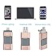 USB Flash Drives 128GB for iPhone iOS External Storage, USB 3.0 Jump Drive 3-in-1 Lightning Memory Storage Pen Drive for iPad iPhone Android (Rosegold)
