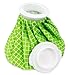Fytto Thermal Therapy Pack, Large Leak-Proof Cap, Condensation Resistant Fabric,Green Checker 9 Inch
