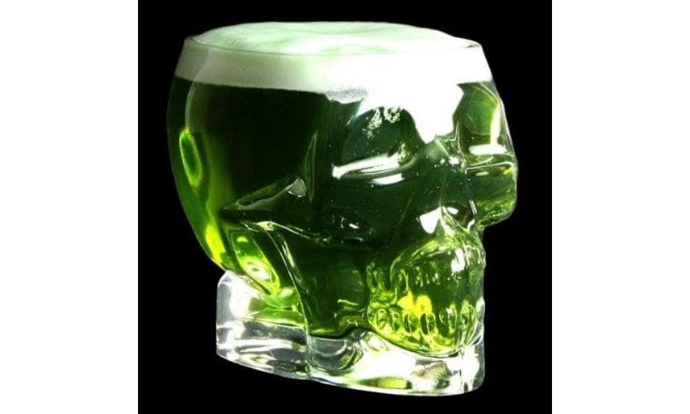 Artis Tiki Skull Glass 24.75oz / 700ml | 70cl Death Skull Hawaiian Cocktail Glass
