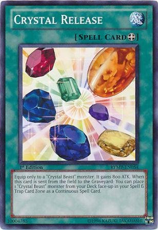 Yu-Gi-Oh! - Crystal Release (RYMP-EN054) - Ra Yellow Mega-Pack - 1st Edition - Common