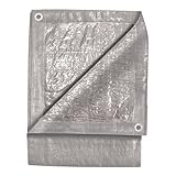 20-Foot by 40-Foot Silver Tarp