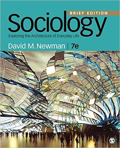 Amazon Com Sociology Exploring The Architecture Of Everyday Life Brief Edition 9781071815212 Newman David M Books