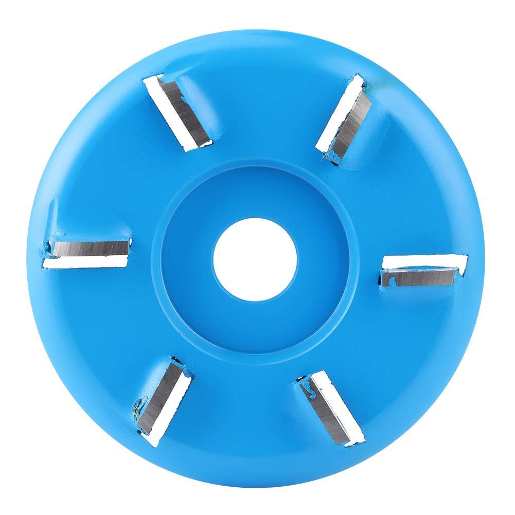 Fdit Six Tooth Wood Carving Disc Woodworking Tea Plate Carving Tool Woodworking Scoop Wood Carving Tea Table