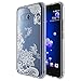 Skmy HTC U11 Case, HTC U 11 Case, HTC Ocean Case, (Not Fit HTC U11 Lite) Shockproof Hard PC+ TPU Bumper Case Scratch-Resistant Cover for HTC U 11 (Clear)
