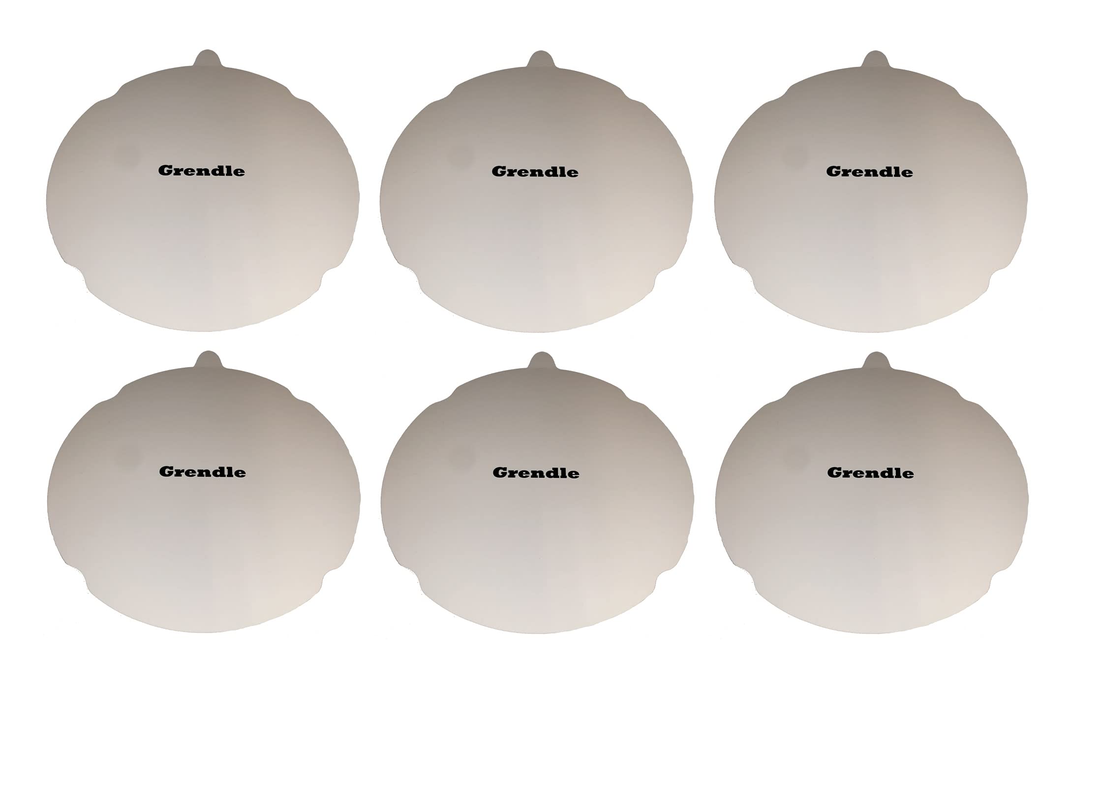 Grendle 6pc Sticky Flea Trap Replacement Discs Pads Circle Shaped with tab