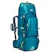High Sierra Titan Internal Frame Pack, Sea/Tropic Teal/Zest, 55-Liter Female