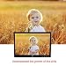 Digital Photo Frames, Inkach 15-Inch High-Definition Widescreen Electronic Digital Picture Frames with Motion Sensor Touch Button (Black)thumb 1