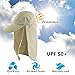 AKASO 2 Pack Sun Hat Baseball Fishing Hunting UPF 50 UV Protection Quick Dry Breathable Cap with Ear and Neck Flap Cover